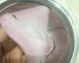 Foto langkah ke 3 dari resep Roti Sobek Ubi Ungu.
