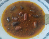 Foto del paso 4 de la receta: Lentejas con chorizo y caldo de verduras casero