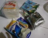 Foto langkah ke 1 dari resep Setup roti keju.