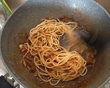 Foto langkah ke 4 dari resep Spaghetti Daging Pedas.