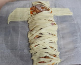 Foto del paso 5 de la receta: Pizza momia ⚰