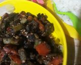 A picture of step 7 of Chatpati Okra...