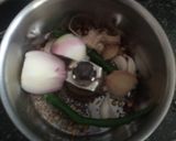 A picture of step 2 of Broad beans in mustard gravy(Jhata Rae).