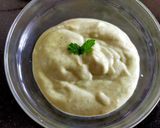 A picture of step 2 of Mint Mayonnaise Dip.