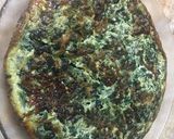 Foto del paso 3 de la receta: Tortilla fácil de espinacas rellena c queso