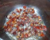 Foto del paso 5 de la receta: Frejoles Negros con Arroz Blanco y Huevo Escalfado a lo Carmelita