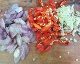 Foto langkah ke 5 dari resep Cakalang Bakar Sambal Matah.