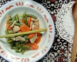 Foto langkah ke 4 dari resep Tumis jamur wortel buncis ala mamih.