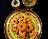 A picture of step 5 of Medu Vada.