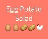 A picture of step 5 of Potato chicken salad.