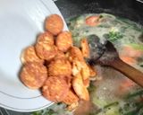 Foto langkah ke 5 dari resep Sop Tofu Udang Sayur.