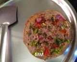 A picture of step 4 of Buckwheat Masala Pancakes.