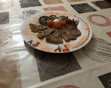 Foto del paso 4 de la receta: Ternera adobada con setas y tomate cherry