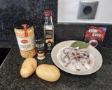 Foto del paso 1 de la receta: Garbanzos con calamares
