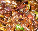 A picture of step 6 of Pepper chicken.