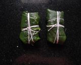 A picture of step 5 of Malabar Spinach Wrap.