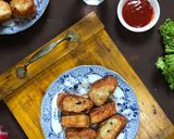 Foto langkah ke 7 dari resep Rice Egg Rolade / Rolade Nasi.