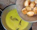 Foto langkah ke 3 dari resep Telur Tahu Bumbu Kuning.