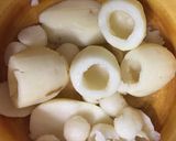 A picture of step 1 of Aloo nazakat.