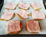 Foto del paso 2 de la receta: Milanesas de lomo con jamón de York y queso