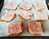 Foto del paso 2 de la receta: Milanesas de lomo con jamón de York y queso