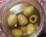 Foto del paso 5 de la receta Aceitunas gordales rellenas de melvas en salazon