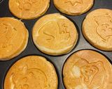 Une image de l'étape 1 de Pancake salé au jambon /St Môret®️.