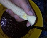 Foto del paso 7 de la receta: Budín de dulce de leche, cacao y banana!💞❤️