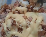Foto del paso 3 de la receta: Pollo desmenuzado con jardinera