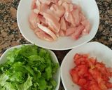 Foto del paso 1 de la receta: Wrap de pollo
