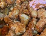 A picture of step 3 of Orange chicken (No Frying).