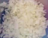 A picture of step 3 of Green Chilaquiles with Poblano Peppers.