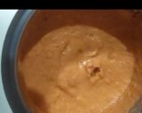 A picture of step 2 of Makhani Paneer.