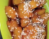 A picture of step 4 of Sweet Potatoes with Jaggery (Gur ki Shakarkandi).