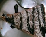 A picture of step 11 of Eggless Choco Milk cake.