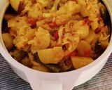 आलू पत्ता गोभी की सब्जी(aloo patta gobhi ki sabzi recipe in hindi) रेसिपी चरण 4 फोटो