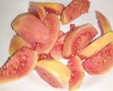 A picture of step 1 of Guava Juice.