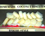 A picture of step 10 of Homemade coconut biscuits bakery style.