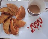 A picture of step 4 of Chicken pockets Recipe no 2.