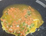 Foto langkah ke 2 dari resep 145. Tortilla Egg Sandwich.