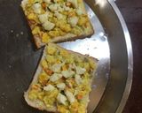 A picture of step 6 of Carrot and Corn Open Sandwich.