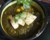 धनिया पालक चिकन (dhaniya palak chicken recipe in hindi) रेसिपी चरण 3 फोटो