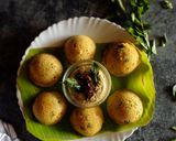 A picture of step 10 of Oats Rava Idli (Oats Semolina Idli Steamed in Microwave Oven).