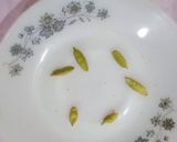 A picture of step 1 of Spicy Chicken Biryani.