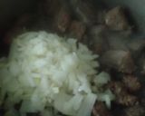 Foto del paso 1 de la receta: Carne con champiñones