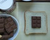 Gambar langkah 2 resipi Roti coklat cadbuary goreng#PinkBoxCereal.