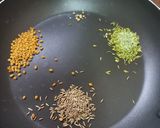 A picture of step 2 of Karonda pickle.