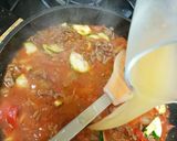 A picture of step 4 of My Other way of cooking Lasagne. With a nice Crispy Top.☺.