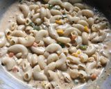 A picture of step 6 of Peri Peri Masala Macaroni.