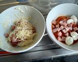 Une image de l'étape 2 de Buns farcie (tomate ou béchamel).